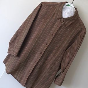 Linen shirt 3/4 sleeve